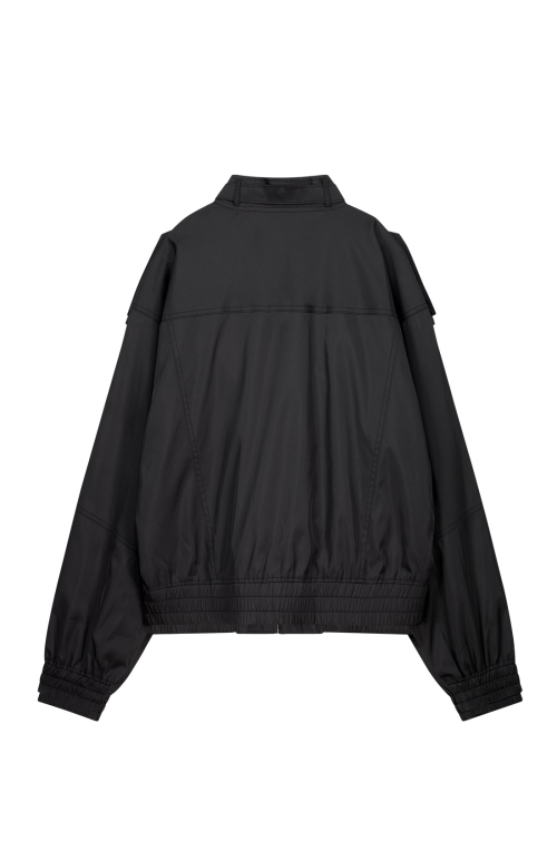 POCKET BOMBER JACKET [BLACK]