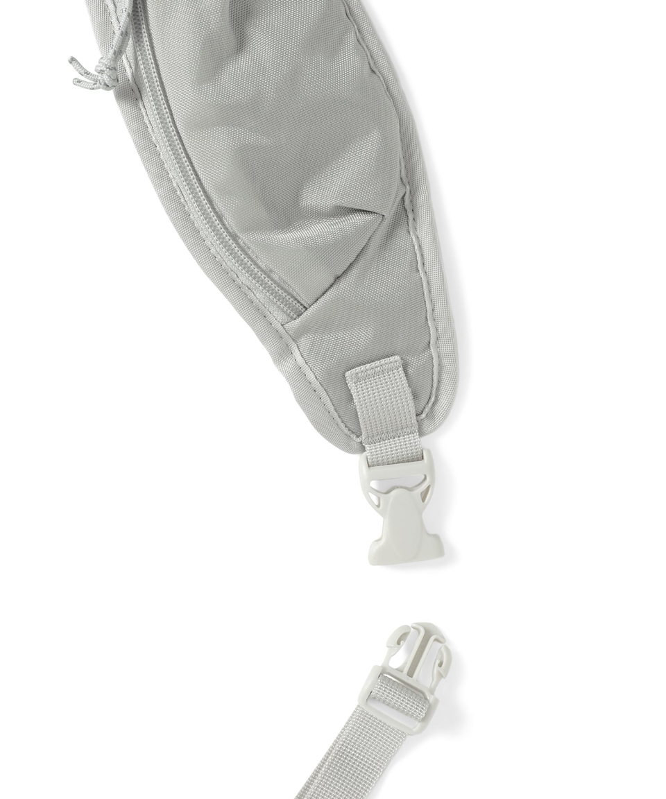 MUSINSA | thisisneverthat® Washed Nylon Sling Bag Cream