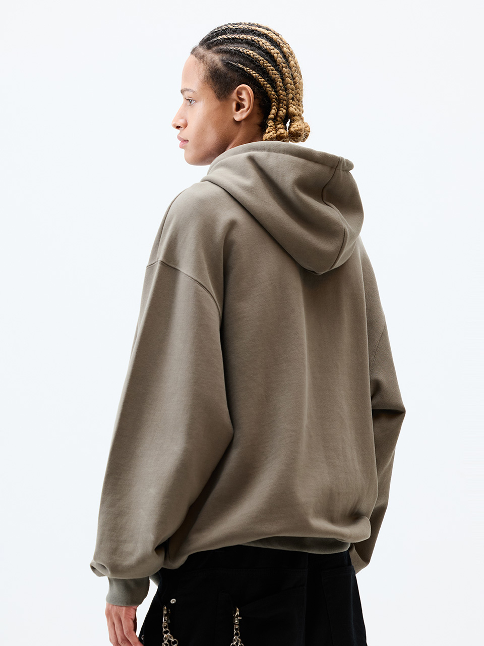 MUSINSA公式 | CRITIC DEVIL CRITIC HOODIE KHAKI