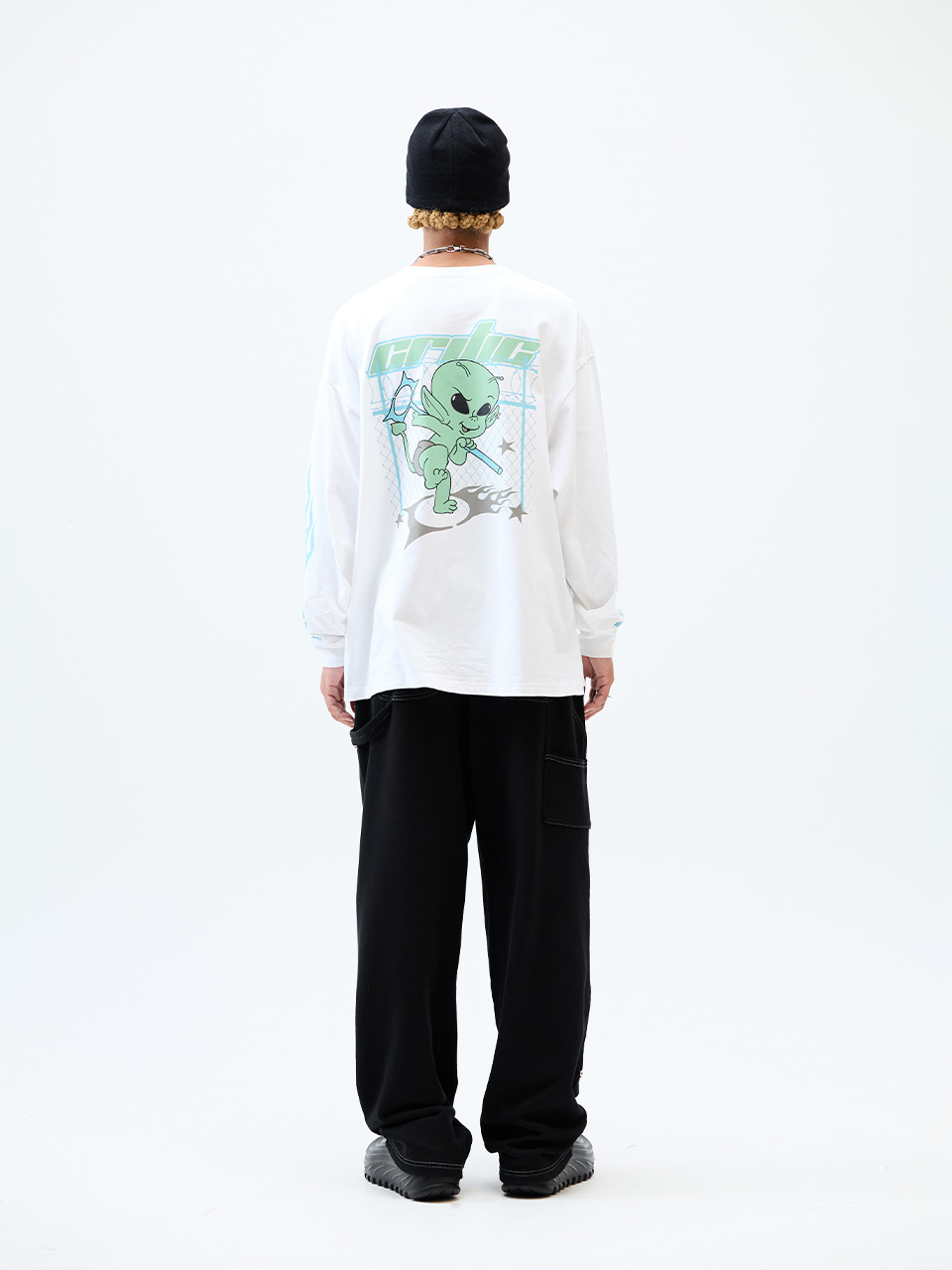 [CRITIC] CRITIC DEVILMAN LONG SLEEVE T-SHIRT /追跡付 CRITIC] CRITIC DEVILMAN LONG SLEEVE T-SHIRT /追跡付 Long
