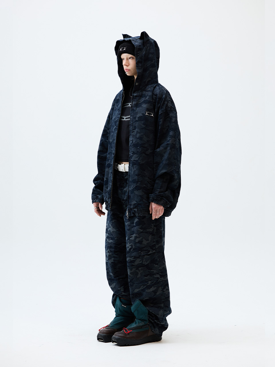 パーカー・フーディ [CRITIC] DEVIL EARS CAMO WASHING SET UP DENIM HOODY ZIP UP MUSINSA | CRITIC DEVIL EARS CAMO WASHING SET UP DENIM HOODY