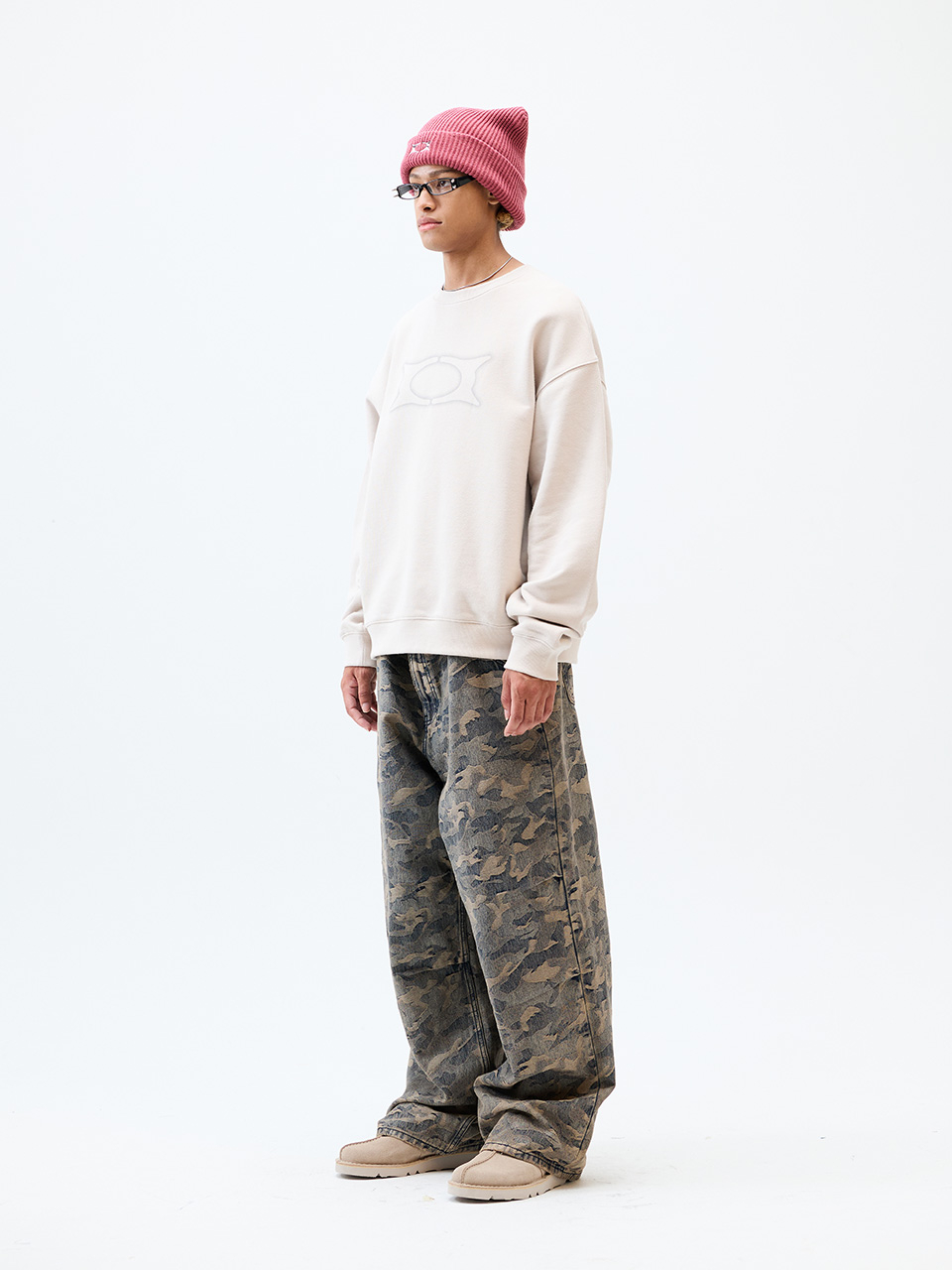 CRITICのCAMO WASHING 4 TUCK SET UP DENIM PANTS 全2色 MUSINSA | CRITIC CAMO WASHING 4 TUCK SET UP DENIM PANTS BEIGE
