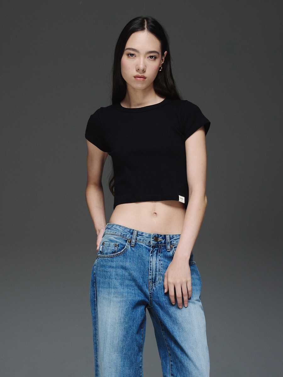 【glowny】G COMFORT MINI TEE MUSINSA公式 | GLOWNY G COMFORT MINI TEE (BLACK)