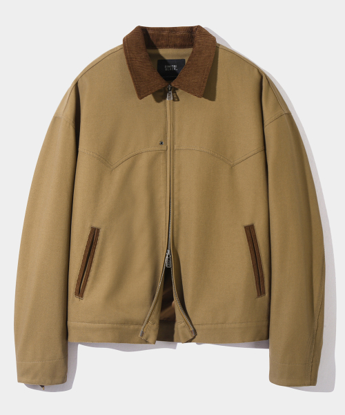 VTG WESTERN BLOUSON JACKET_BROWN