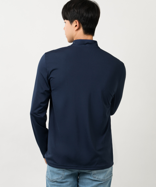 Quick Dry Zip Pullovers Long Sleeve T-Shirt AR-205 (2color)