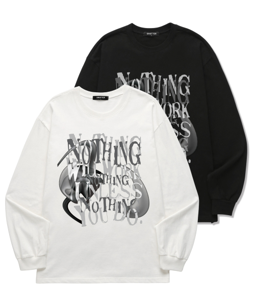 NOTHING WILL WORKS Long Sleeve (SLS014) White