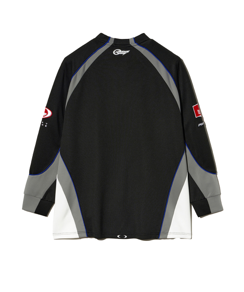 Motorcycle Raglan Jersey Black