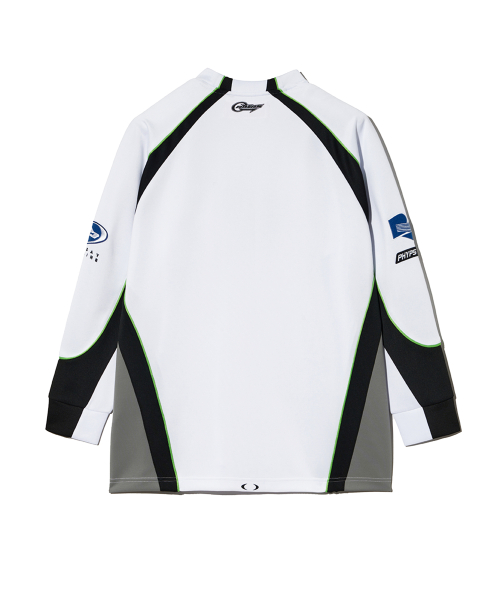 Motorcycle Raglan Jersey White