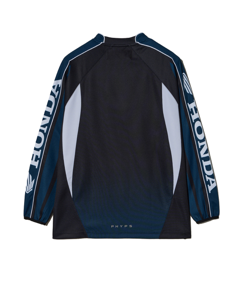 Motorcycle Piping Jersey Blue