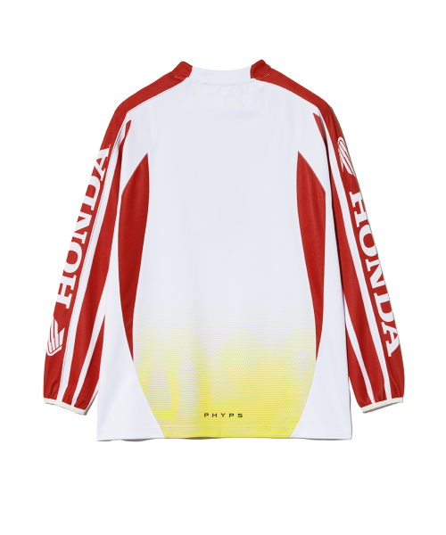 Motorcycle Piping Jersey Red