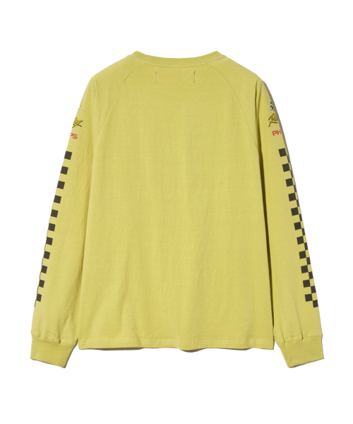 Racing Fire Blade Long Sleeve Lemon Yellow