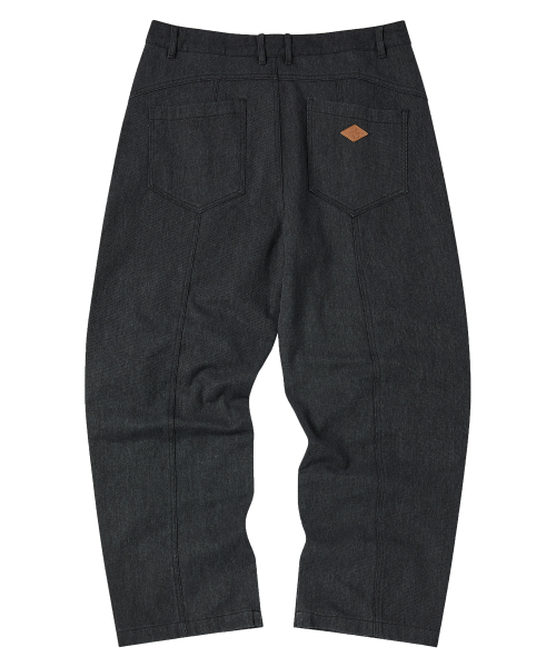 PARACHUTE BALLOON PANTS [BLACK]