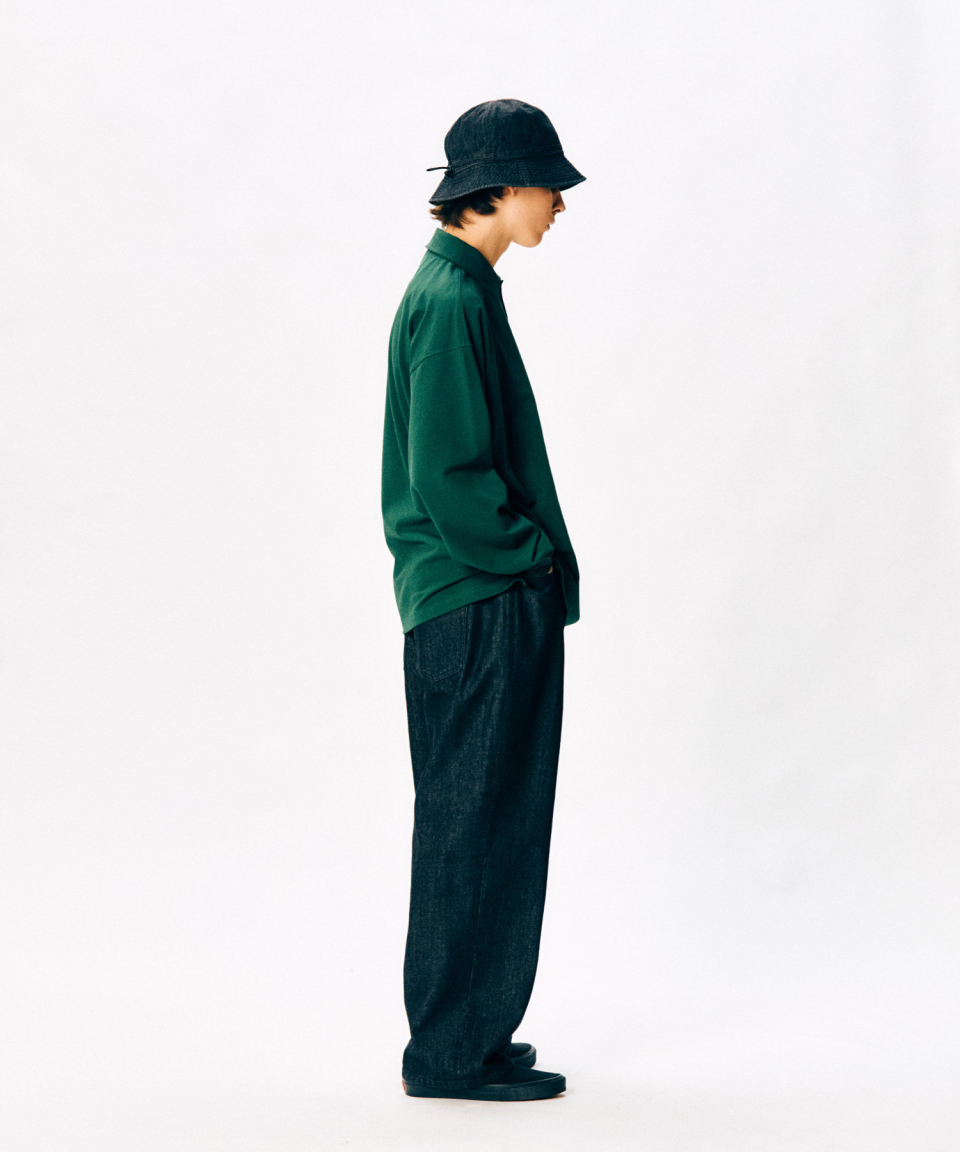 ハット ESPIONAGE Over Fatigue Hat Denim ver Light Black 20230828-01 MUSINSA | ESPIONAGE Over Fatigue Hat (Denim ver.) Dark Indigo