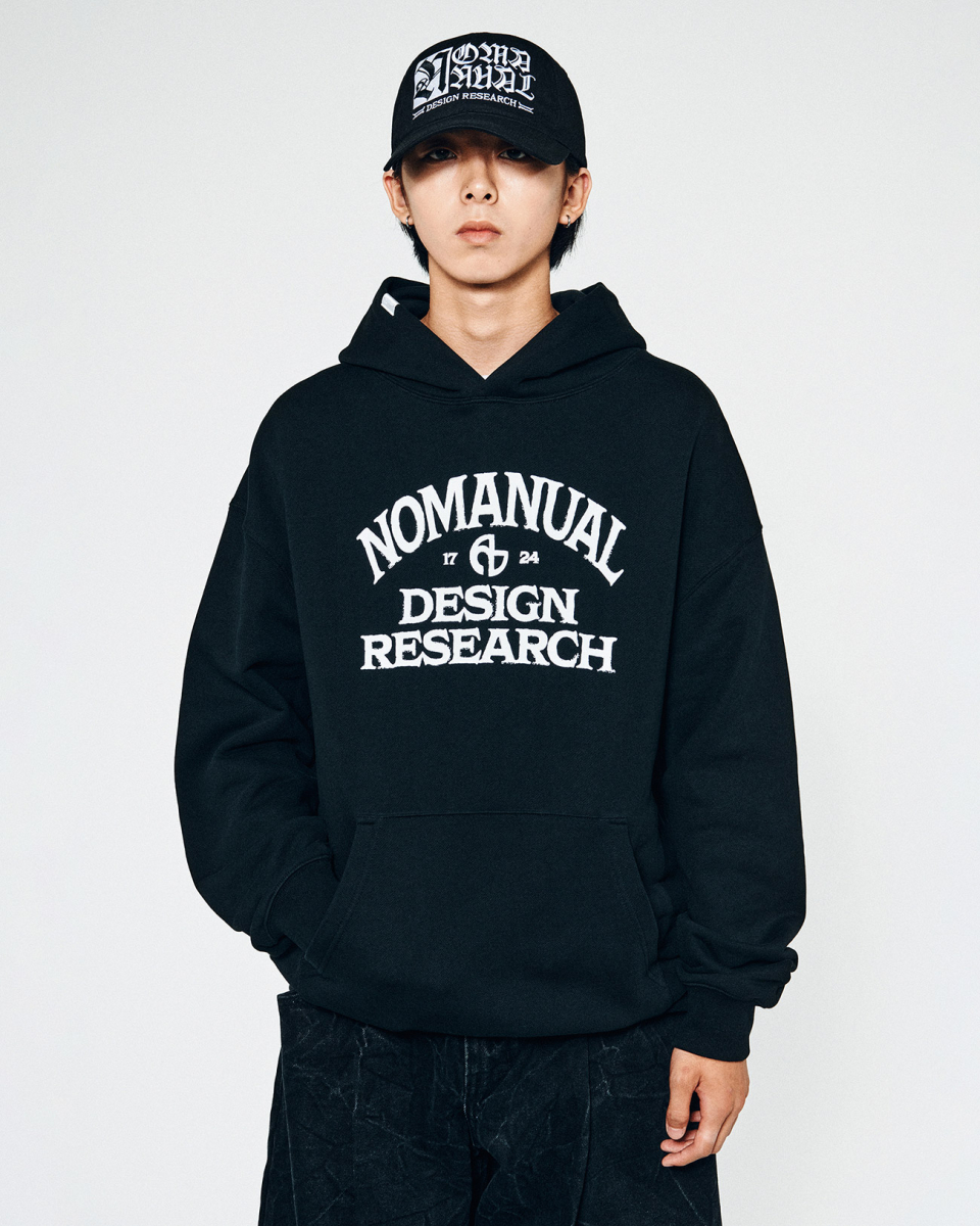 【NOMANUAL】 ★ A.G HOODIE ★ 大人気 MUSINSA公式 | NOMANUAL A.G HOODIE - BROWN