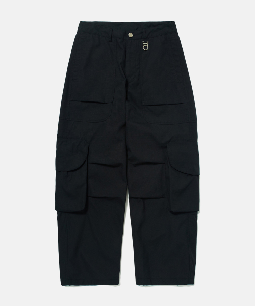 Ripstop Volume Cargo Pants (BLACK)