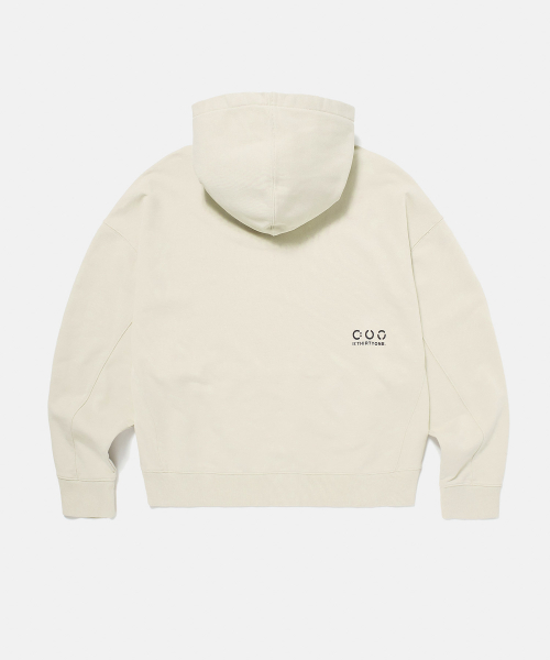 Multi Circle Pigment Hoodie (SAND BEIGE)