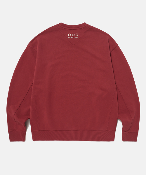 Broken Arch Logo Sweatshirt (RUBY RED)