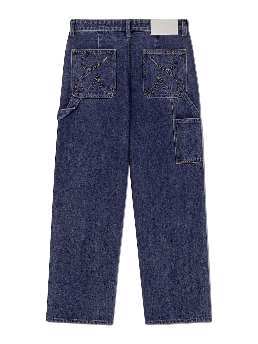 ◆GLOWNY◆ THE COOPER JEANS MID BLUE GY24CLBJS001MD MUSINSA | GLOWNY THE COOPER JEANS (MID BLUE)