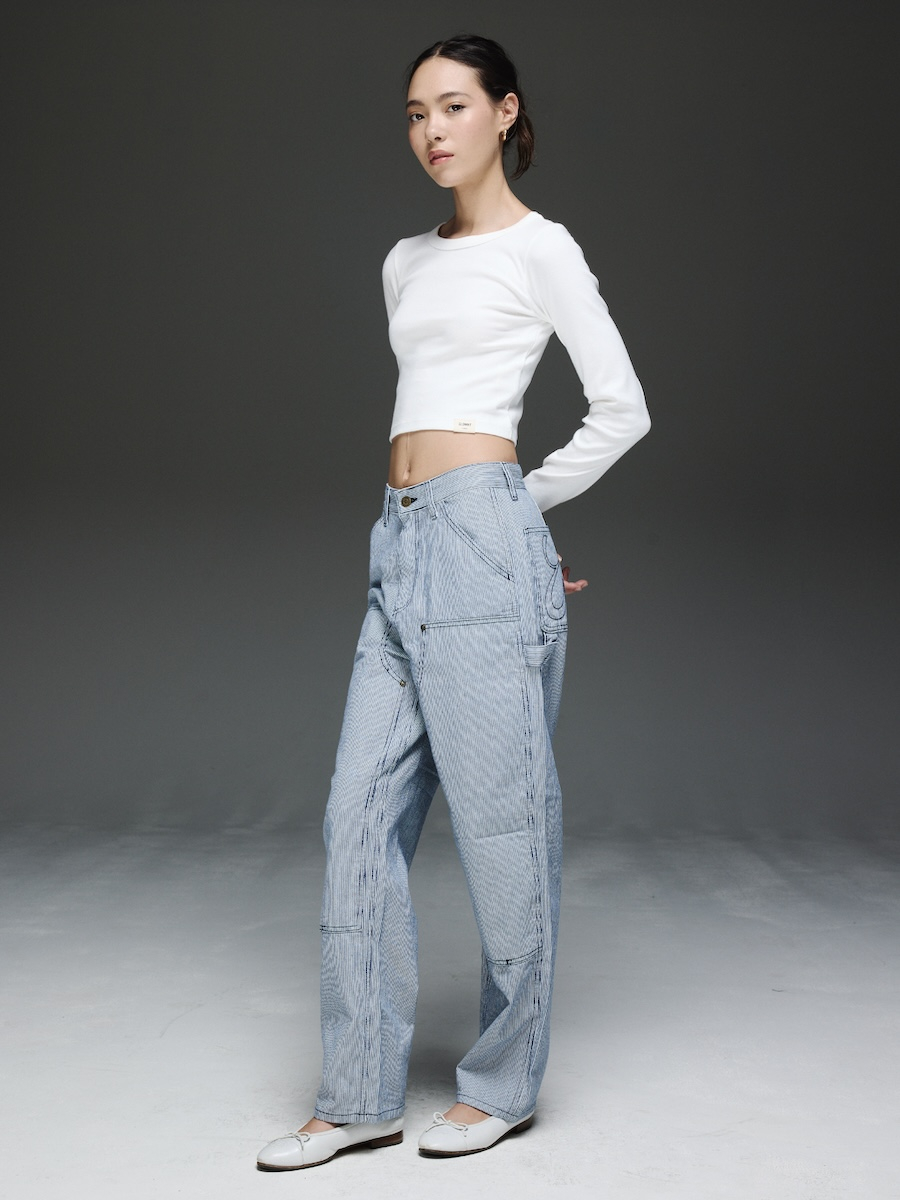 ★GLOWNY★ THE COOPER JEANS (WHITE) THE COOPER JEANS (WHITE) - GLOWNY