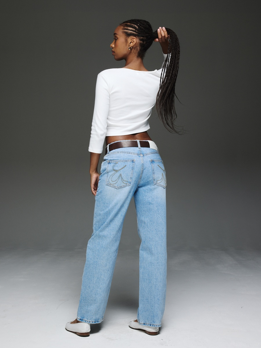 MUSINSA | GLOWNY THE JANE JEANS (LIGHT BLUE)