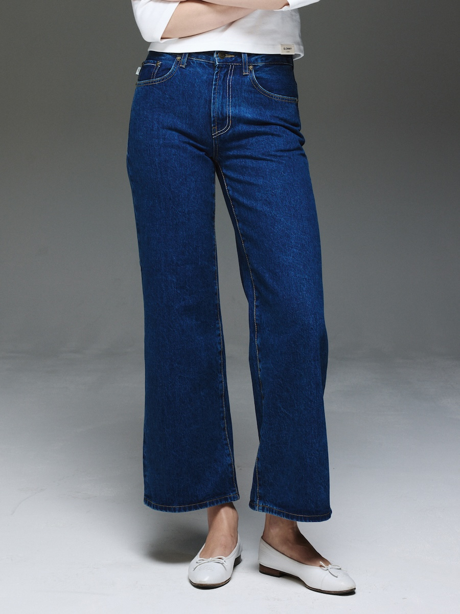 ☆GLOWNY THE HANNAH JEANS グロウニー ジーンズ レディース☆ MUSINSA公式 | GLOWNY THE HANNAH JEANS (MID BLUE)