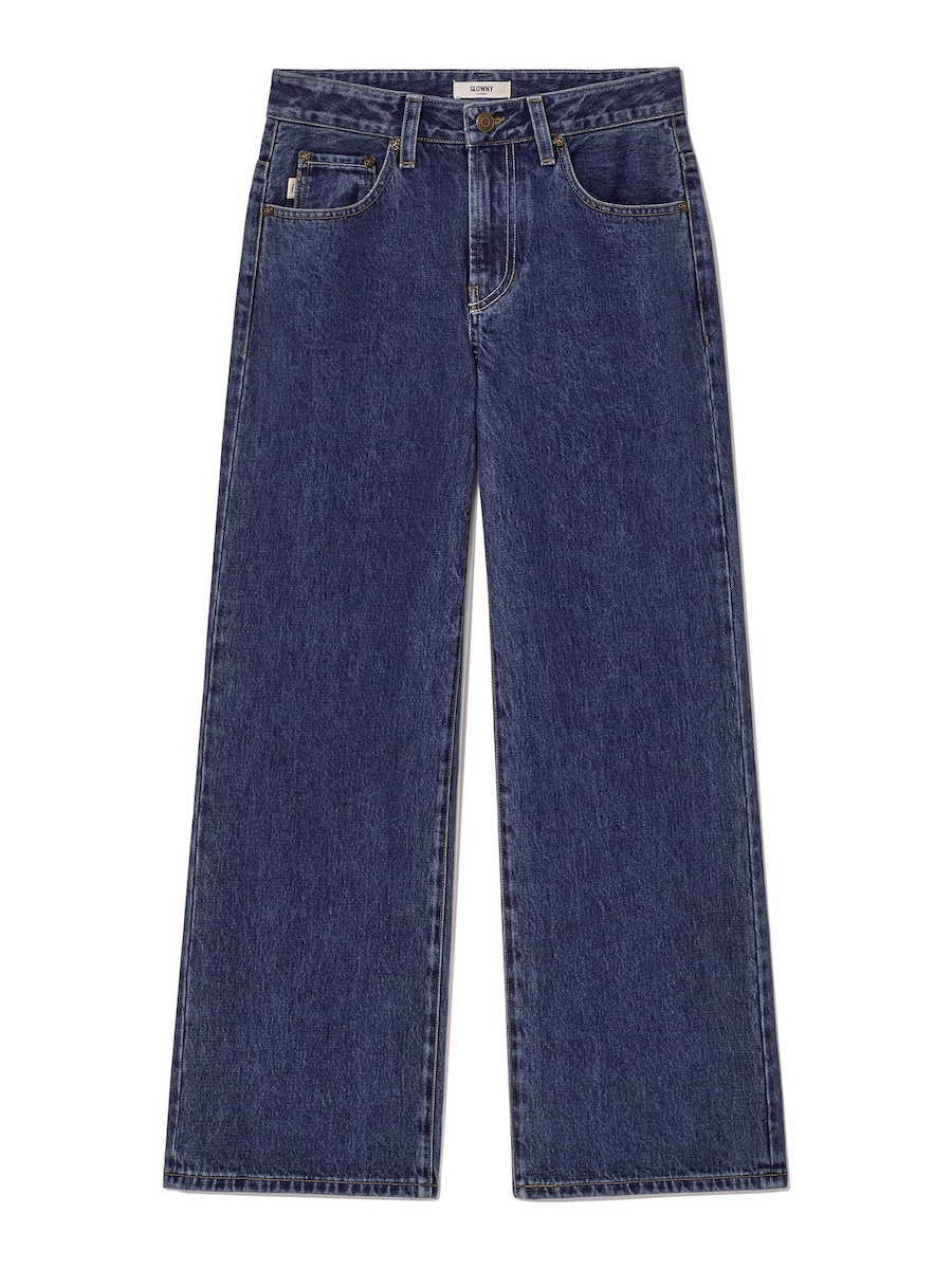 【GLOWNY】24FALL THE HANNAH JEANS MUSINSA | GLOWNY THE HANNAH JEANS (MID BLUE)