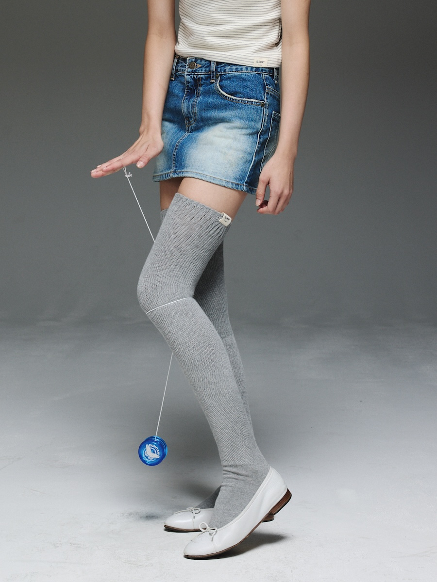 MUSINSA | GLOWNY THE BELLA SKIRT (BLUE)