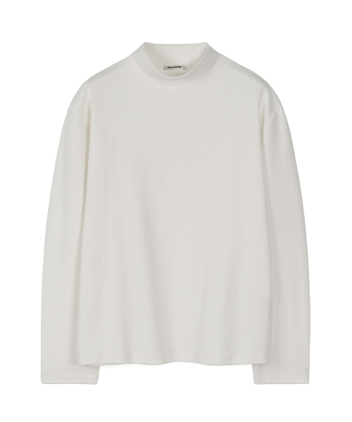 Базовая мягкая футболка с горлышком Daily Soft (IVORY)