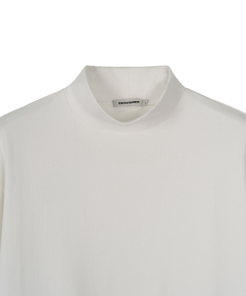 Базовая мягкая футболка с горлышком Daily Soft (IVORY)