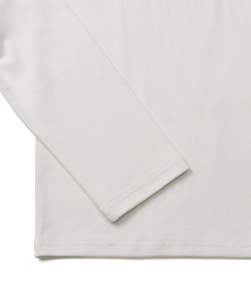 Базовая мягкая футболка с горлышком Daily Soft (IVORY)