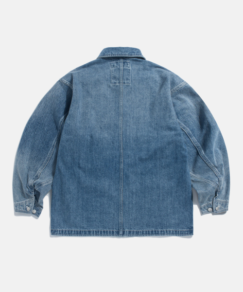 50s American джинсовая Coverall Fade Indigo