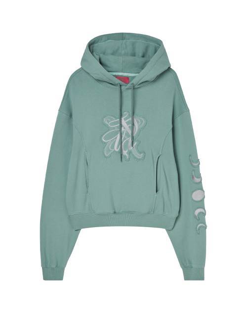 EMBLEM PATCH EMBROIDERY худи MINT