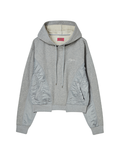 SATIN WEAVE худи GRAY