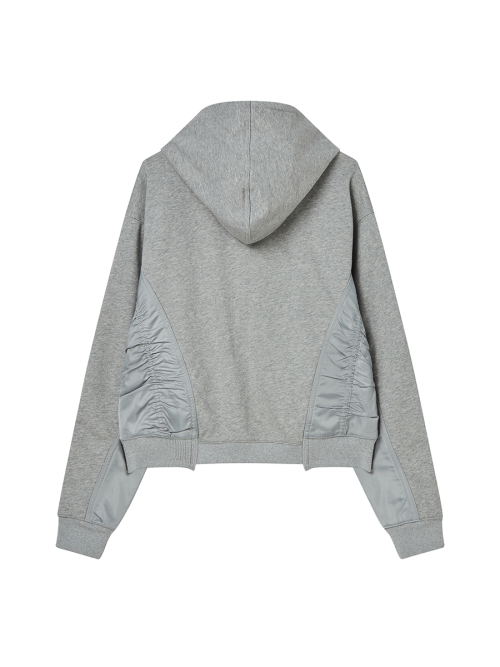 SATIN WEAVE худи GRAY