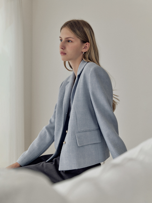 Tailored tweed куртка (2color)