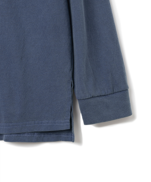 Лонгслив пигментного окрашивания WASHING BLUE