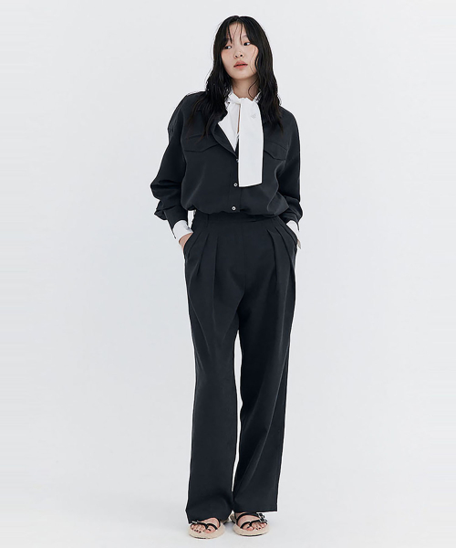 Широкие брюки Cupra Wide Pants_Charcoal