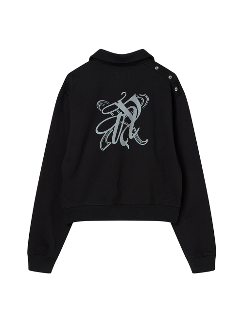 SNAP COLLAR толстовка (scalf set black)
