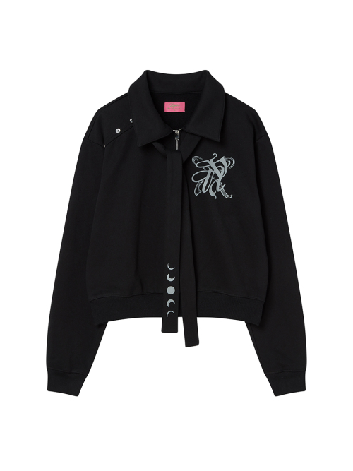 SNAP COLLAR толстовка (scalf set black)