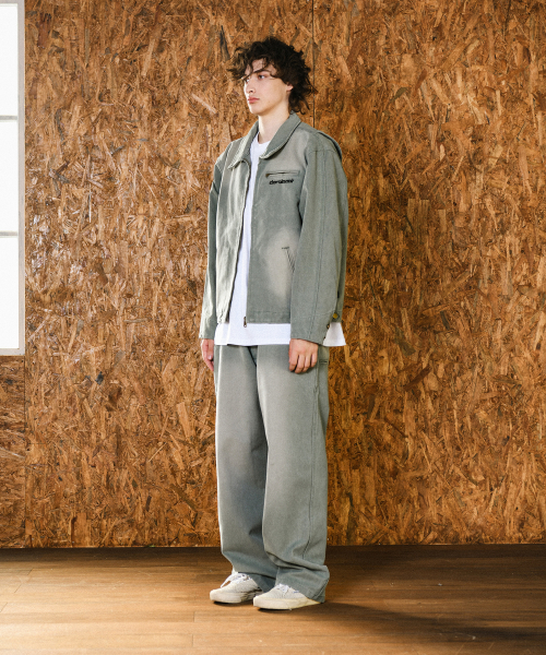 H.L WASHING WORK брюки KHAKI