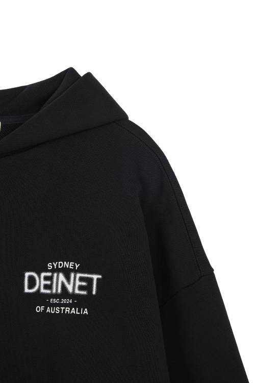 LOST IN SYDNEY ZIP-UP худи IN BLACK