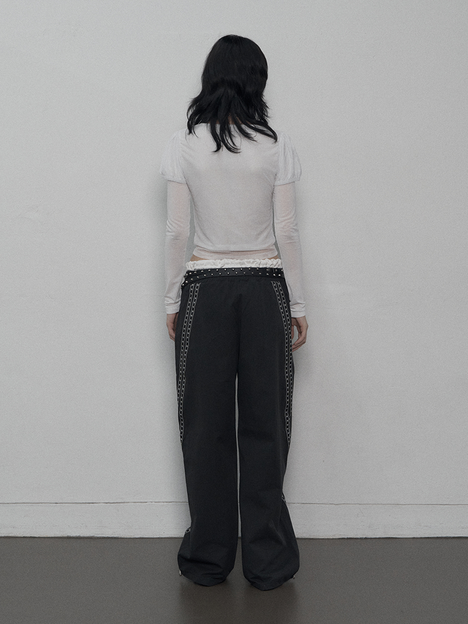33 STAR LINE PANTS BLACK - 감도 깊은 취향 셀렉트샵 29CM