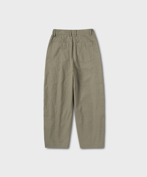 Плиссированные брюки BEIGE
