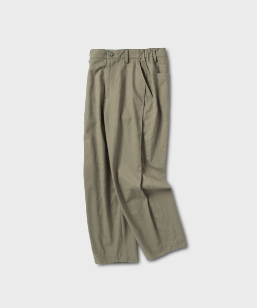 Плиссированные брюки BEIGE