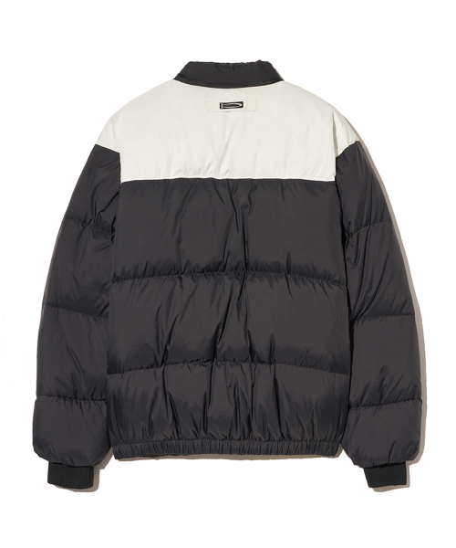 Honda Wing logo Short Puffer_Black