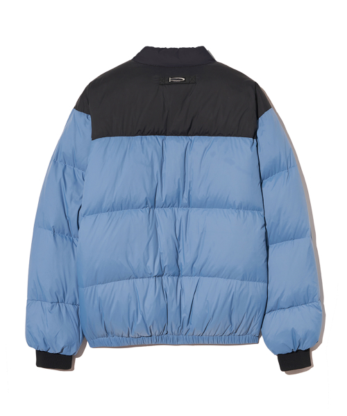 Honda Wing logo Short Puffer_Dusty Blue