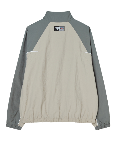 TRACK BLOCK WOVEN куртка [BEIGE]