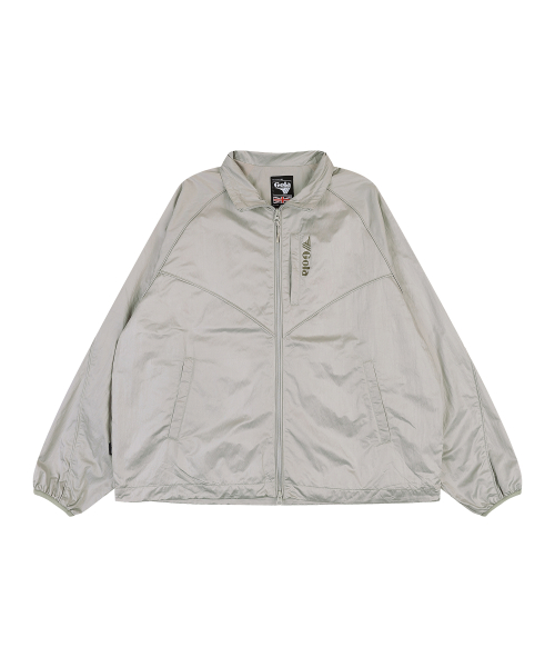 GLOSSY WOVEN JUMPER [BEIGE]