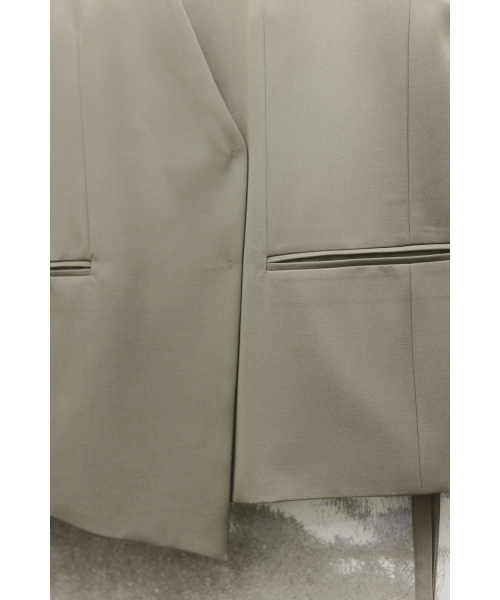 Oversized Tailored жилет - Light Green
