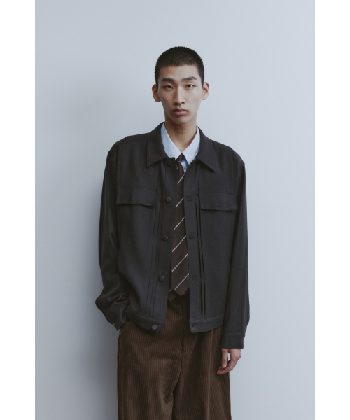 Trucker куртка - Charcoal Grey